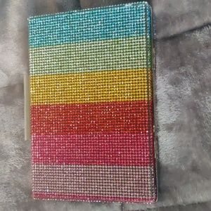 Zara crossbody clutch rainbow bag